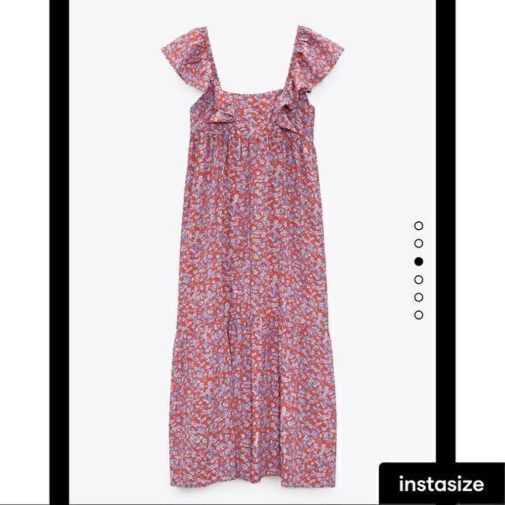 ZARA floral print dress 2492/064